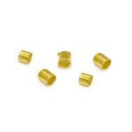 Кримп 1,5 мм, 50 шт/упак, Astra&Craft, цв.светлое золото