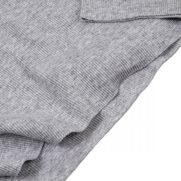 Кашкорсе с лайкрой пенье 300 г/м², 60+60 см / 3 метра, КАШ.300.СЕР.МЕЛ.3, сер.меланж