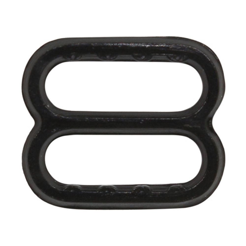 Рамки-регуляторы для бюстгальтера пластик 10.0 мм, черный, 100 шт, 512050-3