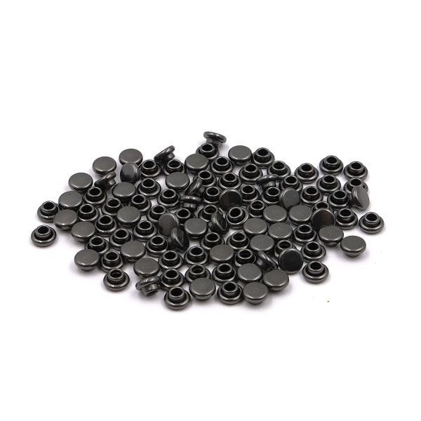 Хольнитены ⌀6 мм, |БЕЗ ГВОЗДЯ|, BIG, чер.никель, 100 шт