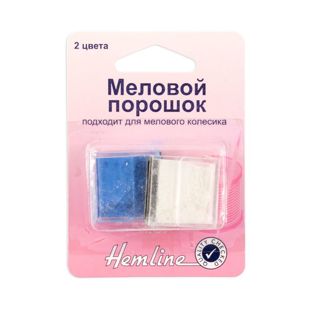 Меловой порошок в пластиковом Контейнере, 2 цвета, Hemline