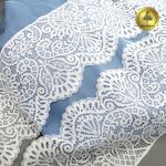 Кружево эластичное (стрейч) 110 мм, 40992PP цв.белый уп.25м, Kruzhevo