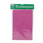 Фоамиран EVA-1010, 10 шт, 20х30 см, 1 мм., Astra&Craft (ZK-034/BK006 ярко-розовый)
