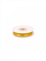 Лента атласная 1-сторонняя 12.0 мм / 22.5±1 метра, 3016 т.желтый, Magic4Hobby