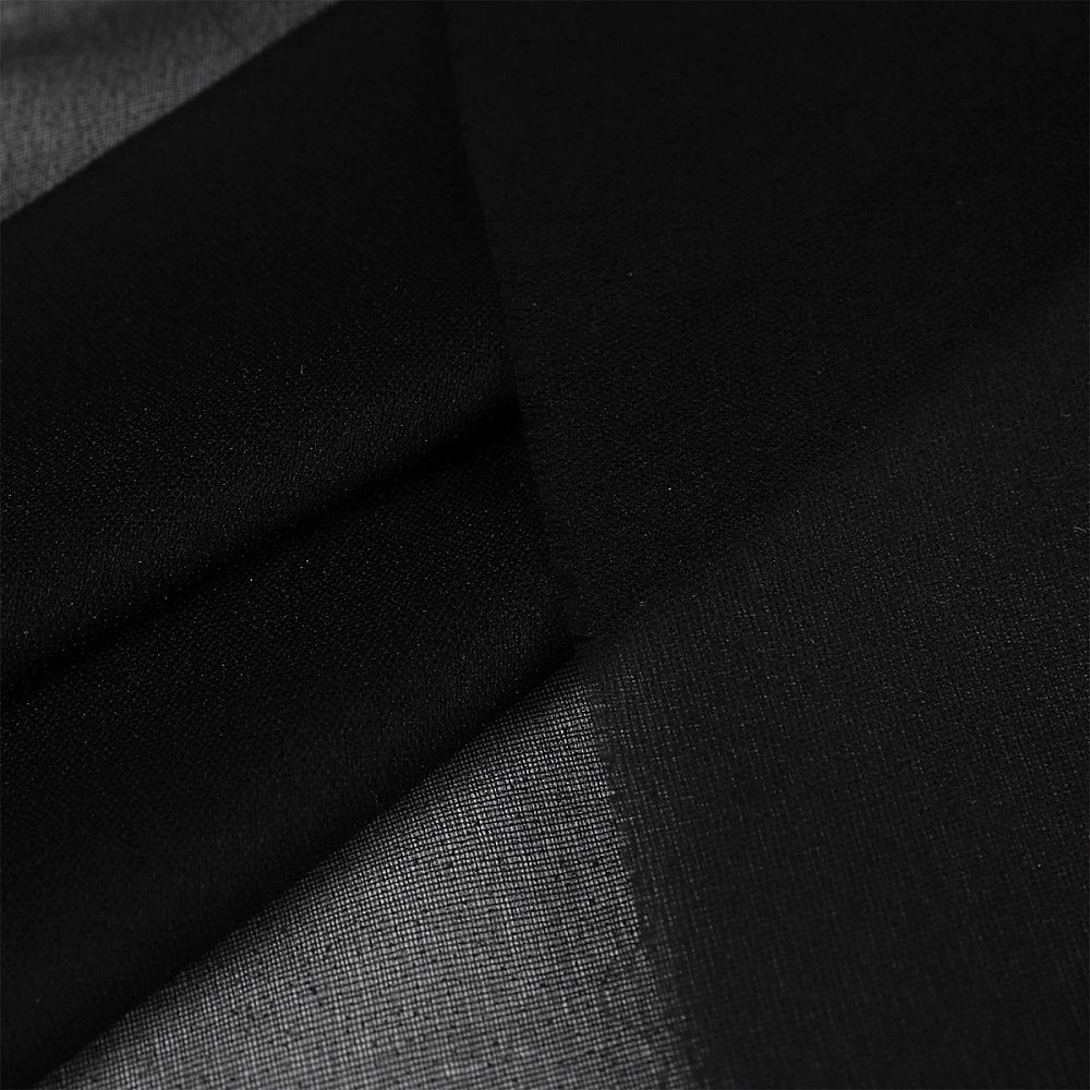 Дублерин эластичный 18 г/м², 218W IdealTex черный 150см уп.1м