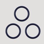 Кольца для бюстгальтера металл ⌀11.0 мм, 061 т.синий, Arta, 50 шт