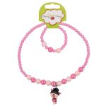 Набор детской бижутерии, 10 шт, №09 свинка, Cherry Mary J3004