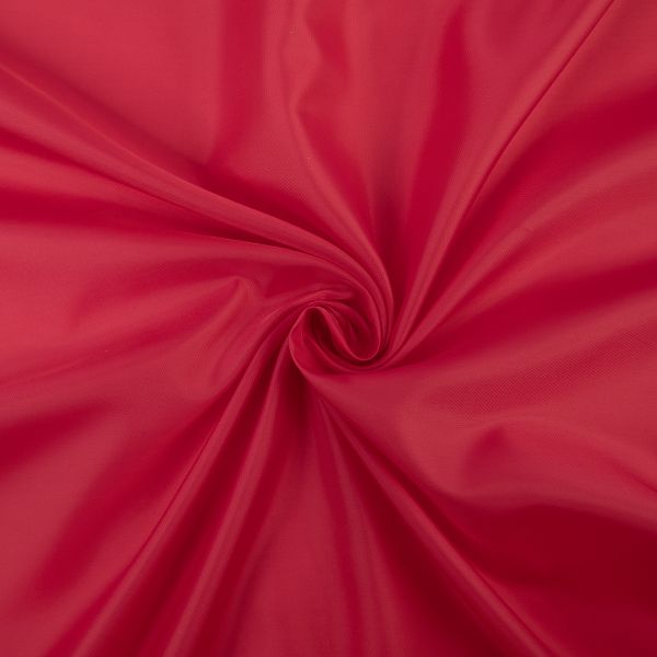 Ткань подкладочная (таффета) 180Т, 57 г/м², 200х152 см, 114 т.красный, Gamma 180Т