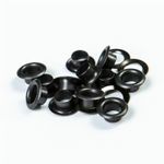 Люверсы металл ⌀_6.0 мм (внутр.), черный, 100 шт, S090814, BIG