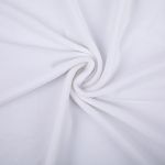 Микровелюр 312±5 г/м², 150х160±2 см, №003 белый, Gamma MCVN