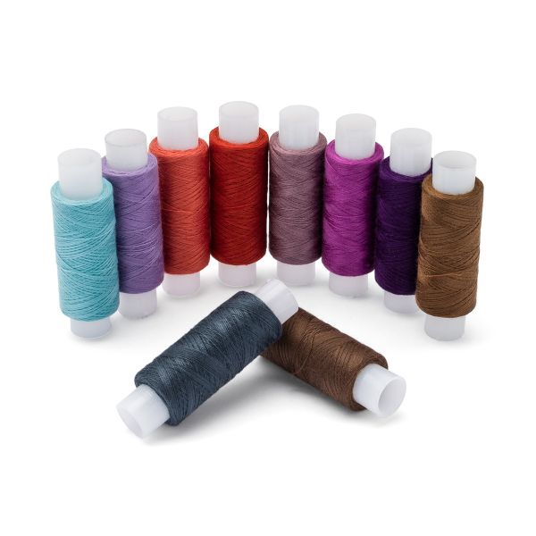 Швейные нитки (набор) 50/2, 10 кат. по 200 метров, ассорти №99, Astra&Craft