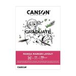 Альбом для маркеров Graduate Marker 70 г/м², 50 л. A4 21х29.7 см, Canson C31250P024