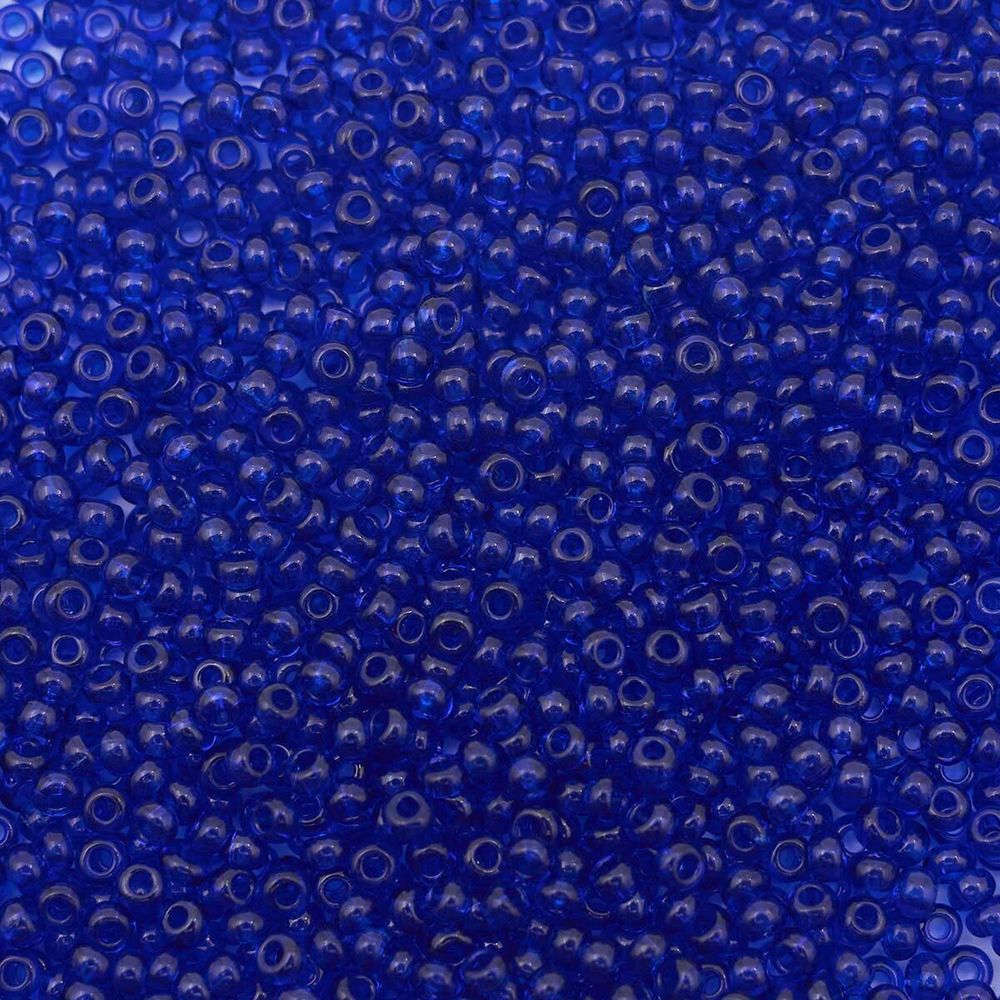 Бисер Preciosa прозрачный 10/0 (30100), круг. отв., 500г (Ч)