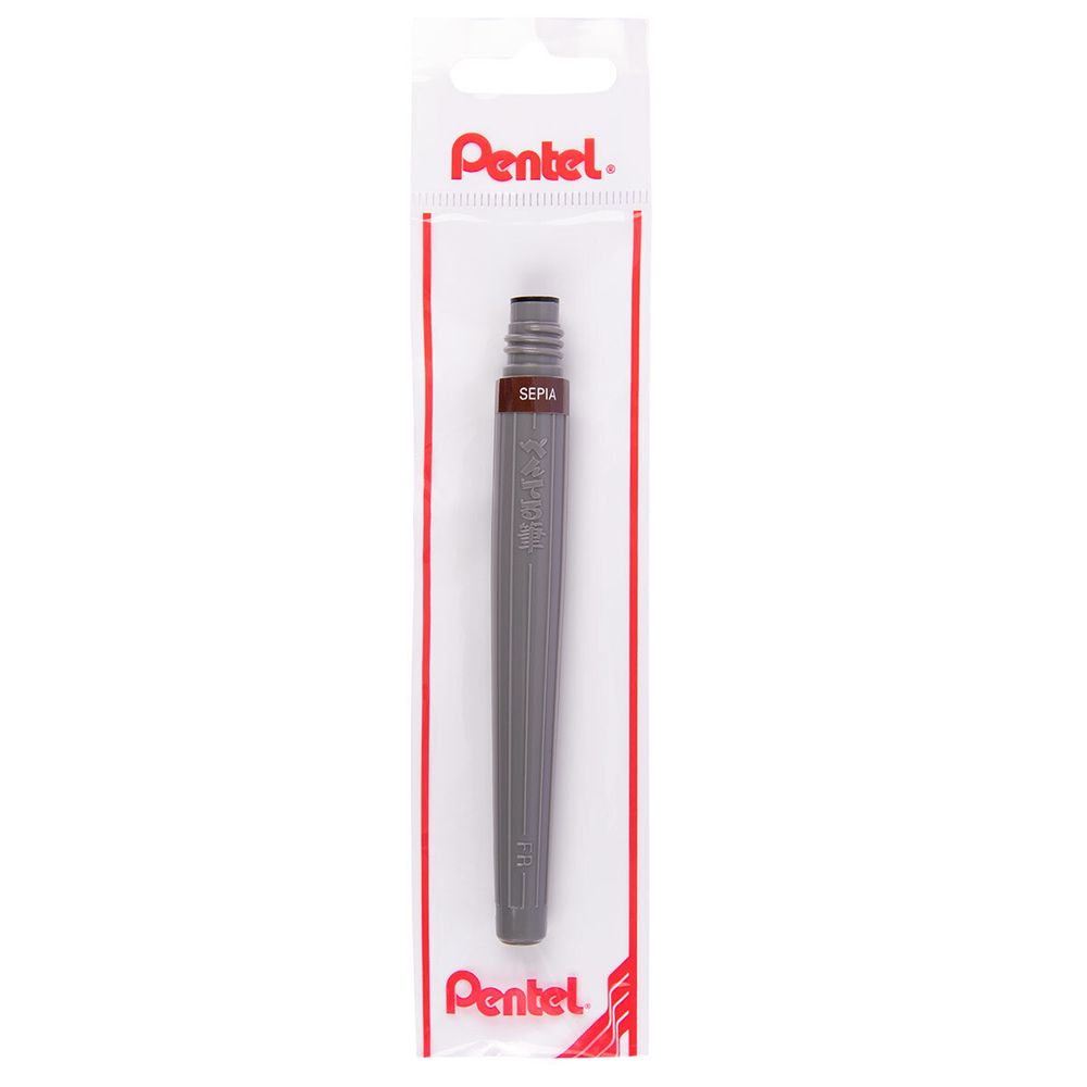 Картридж сменный для кисти Pentel Colour Brush XGFP, FRP-141X сепия