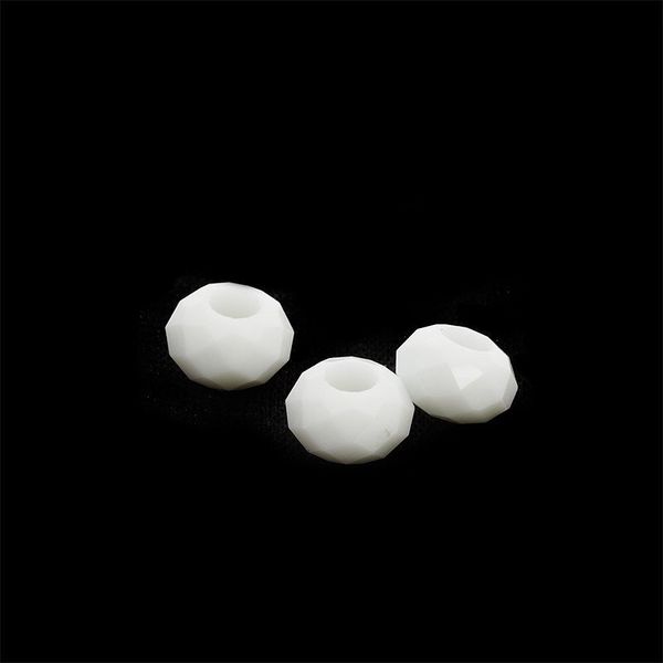 Бусины стекло 8х13.5 мм, №11 in ⌀6 мм, 10 шт, Tesoro