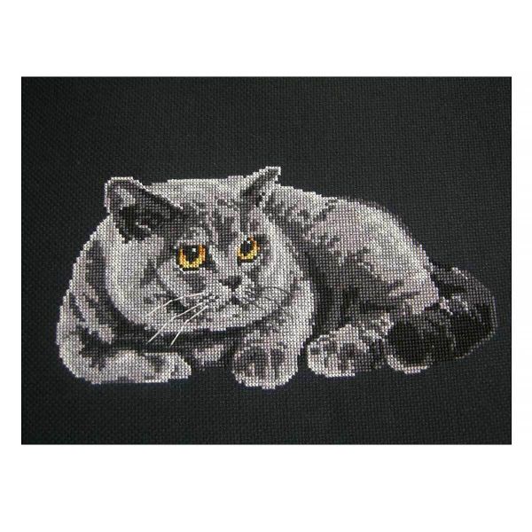 Набор для вышивания нитками Риолис, Британец, 38х26 см