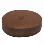 Стропа (ременная лента) 50 мм / 30 метров, толщ. 1.0 мм, [28 г/пог.м], 100% п/п, 21 коричневый