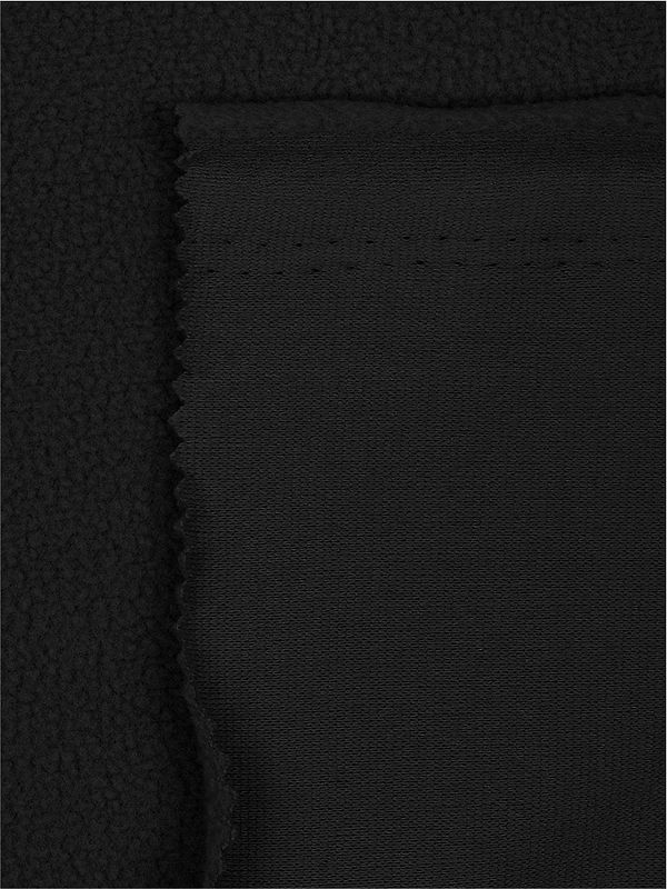 Флис 1-сторонний 130 г/м², 150 см / 10 метров, TBY-0085-322.130.10, цв.F322 черный