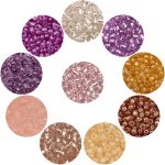 Набор бисера 11/0 ассорти №11 в тубе, 10 цветов, Astra&Craft