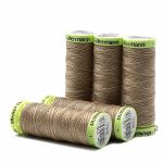 Нитки отделочные Gutermann Top Stitch, 30м, 215 т.кремово-бежевый, 5 катушек