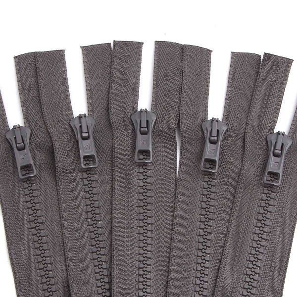 Молния трактор Arta Т6 (6 мм) 1 зам., разъем., 85 см, цв. 196 дым, уп.5 шт