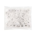 Кнопка пришивная 22мм, clear, MS-K-55, 10 шт