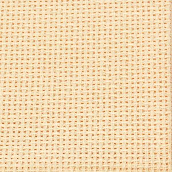 Канва средняя №563 (464) (10смх55кл) (100%Хл) шир.150 см цв.бежевый, 5 метров