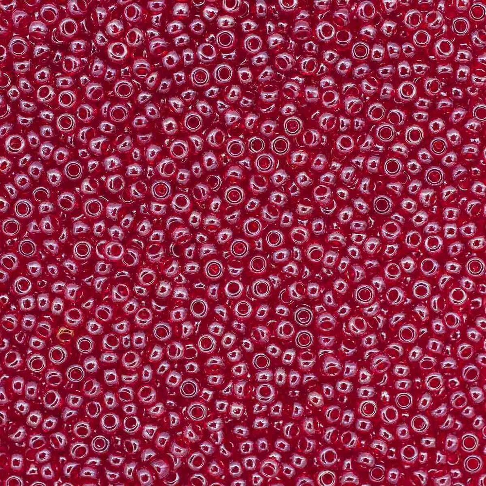 Бисер Preciosa прозрачный с жемчужным покрытием 10/0 (2.3 мм), 100 г (5х20 г), цв. 96070