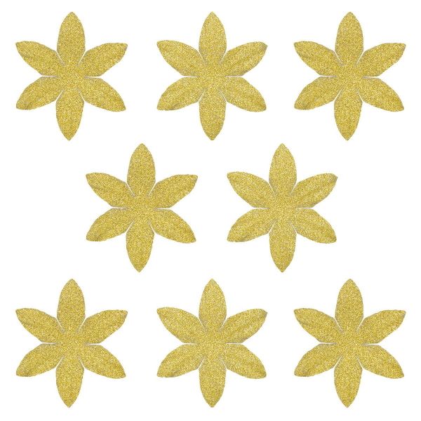 Лепестки бумажные с блестками 