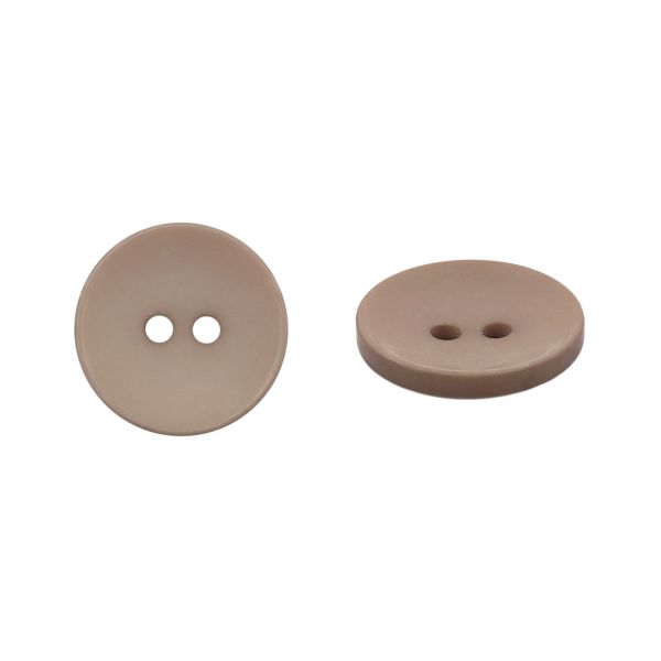 Пуговица 2 прокола 32L=20 мм, Coffee( кофейный, NE188, 36 шт
