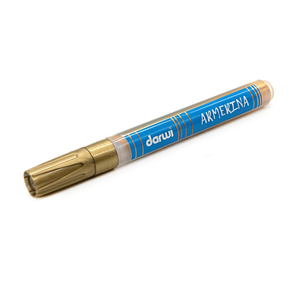 Маркер для керамики Darwi Armerina, 2мм, 050 золотой