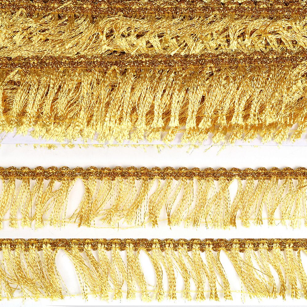 Бахрома отделочная 45.0 мм / 13.71 метров, 10429 цв.золото