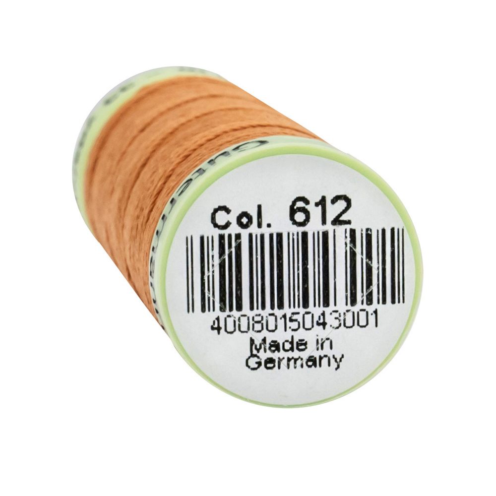 Нитки отделочные Gutermann Top Stitch, 30м, 612 рыжая охра, 5 катушек