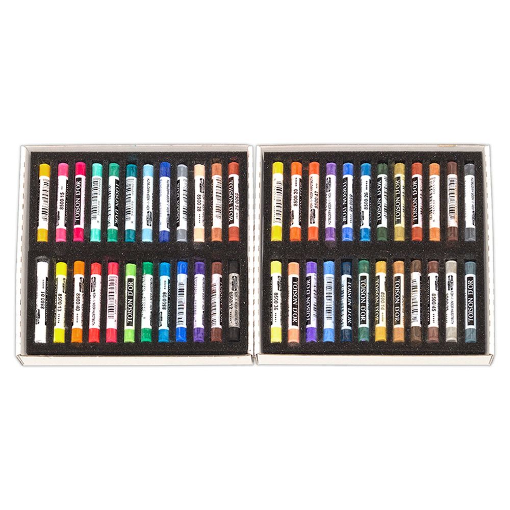 Пастель художественная мягкая 48 цв, KOH-I-NOOR Toisodor, круглая в картонной коробке 8516048005KSRU