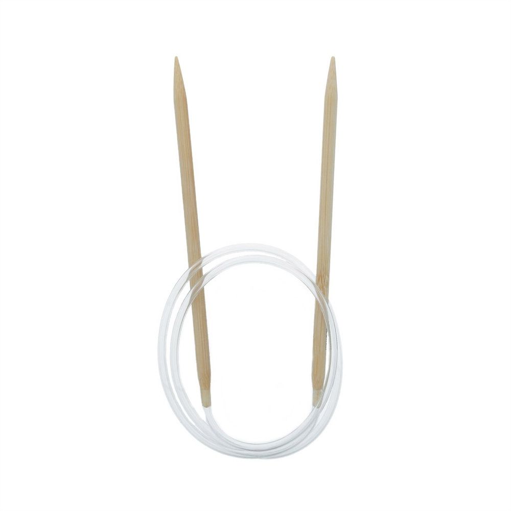 Спицы круговые бамбук ⌀5,0 мм, 80 см, Gamma BC1