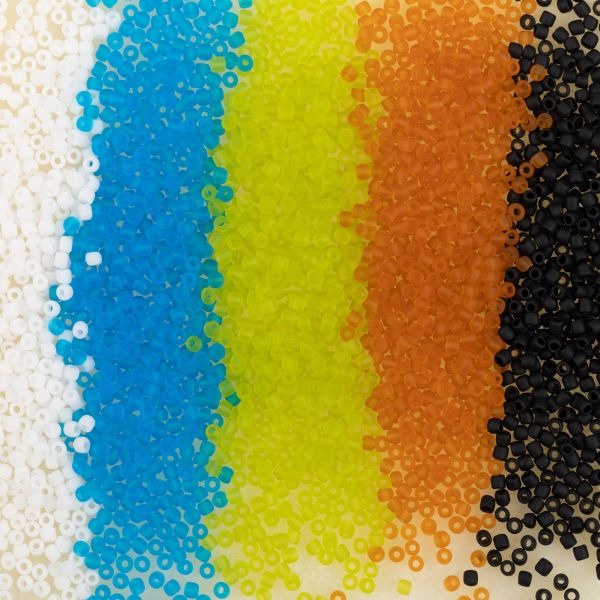 Бисер Япония Toho 11/0 круглый 2 ASSORTI 2.2 мм, 5х5 г, №01