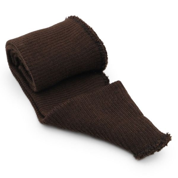 Подвяз (довяз) трикотажный с манжетами (комплект): подвяз 10.0х42 см, 2 манжета 8.5х10.0 см, плотные, 729 коричневый
