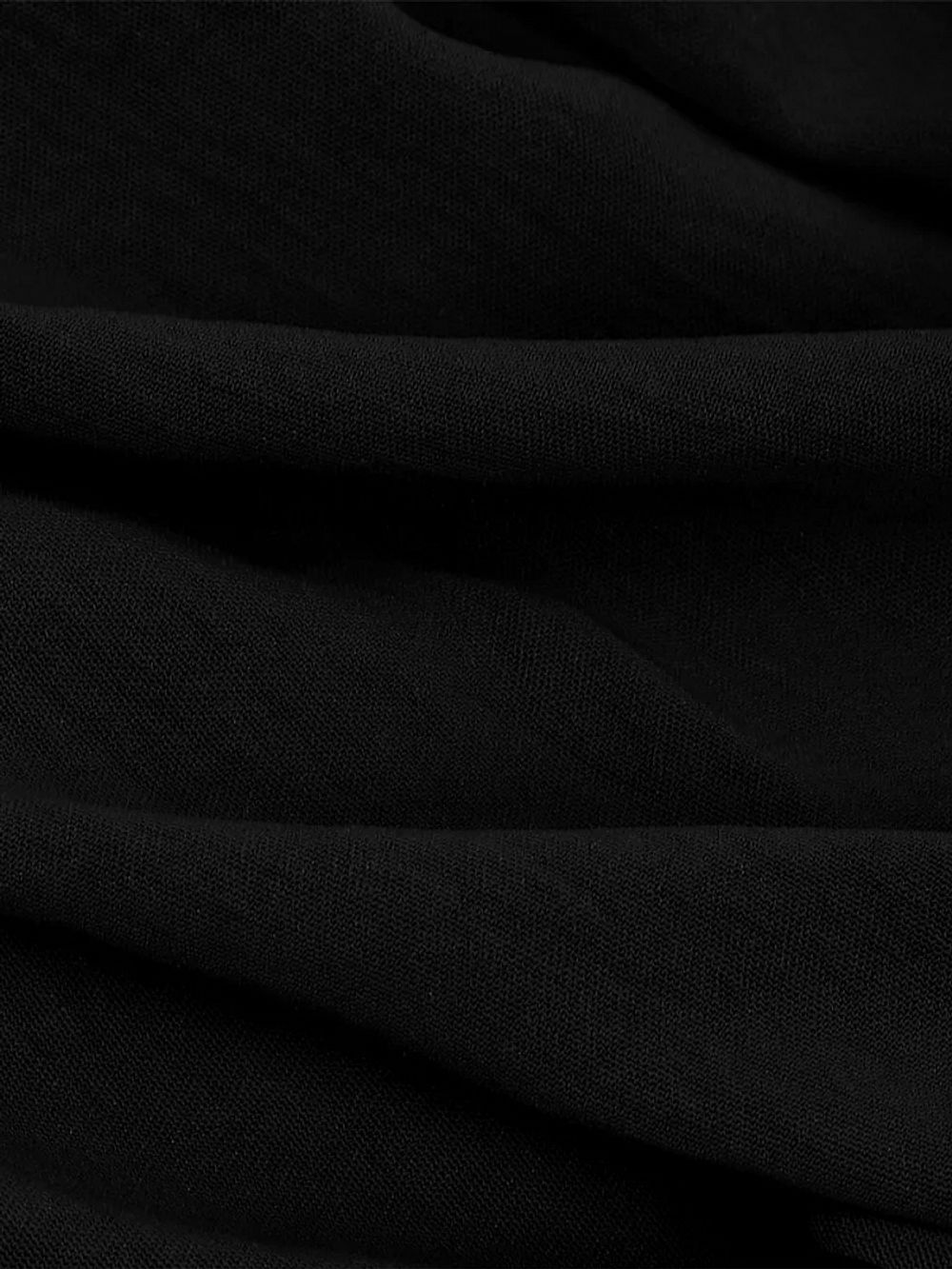 Лен Манго 160 г/м², 150 см / 25 метров, TBY.Mg.14, цв.черный