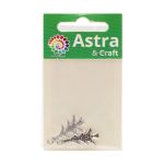 Подвеска металлическая Елочка со звездочками, 2 шт/упак, Astra&Craft