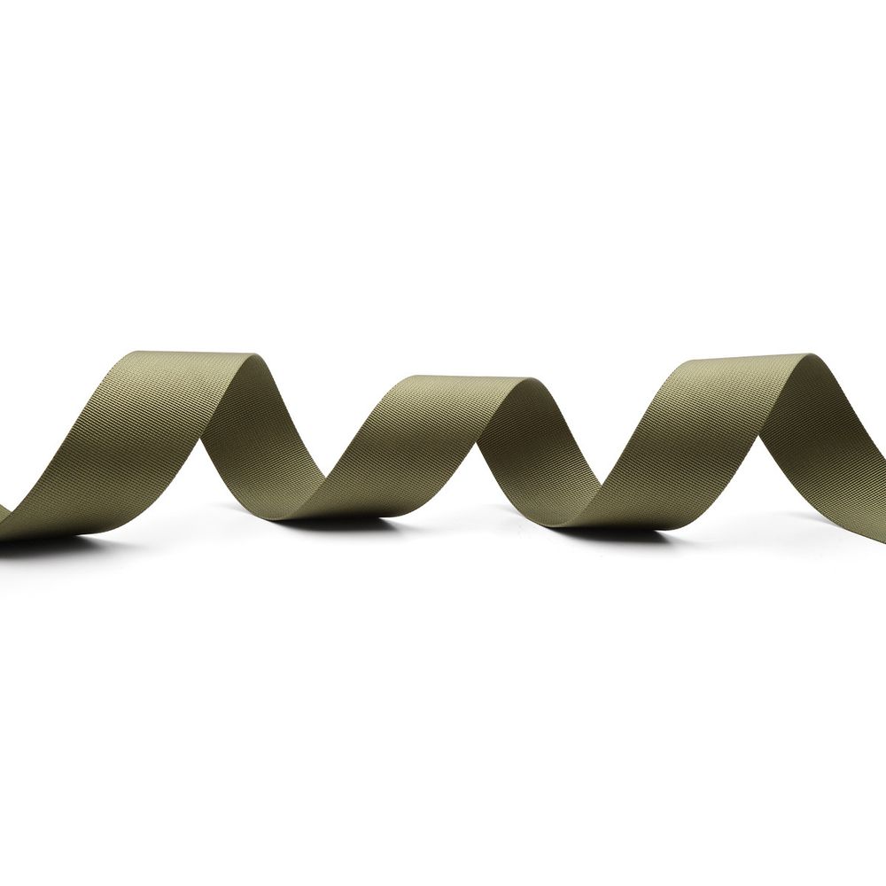 Стропа (ременная лента) 50 мм / 25 метров, толщ. 1.0 мм, [39 г/пог.м], 100% нейлон, хаки
