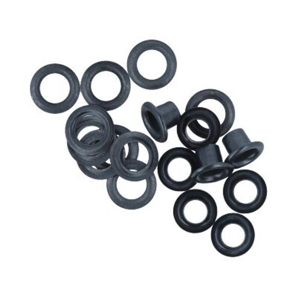 Люверсы металл ⌀_3.0 мм (внутр.), 1.7, латунь, цв.под оксид, 50 шт, Gamma №01.7