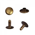 Хольнитены односторонние сталь 9х9 мм, №33, TBY.5109 цв. антик уп. 1000 шт, TBY