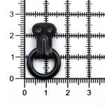 Кольцо ковровое ⌀15 мм, h25 мм, с подвеской (С21 оксид), С-21, с-39, 100 шт