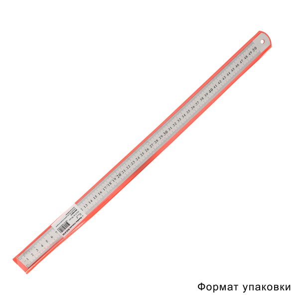 Линейка стальная Maxwell 100 см, 1.0 мм, арт.MAX.8109 ПВХ чехол