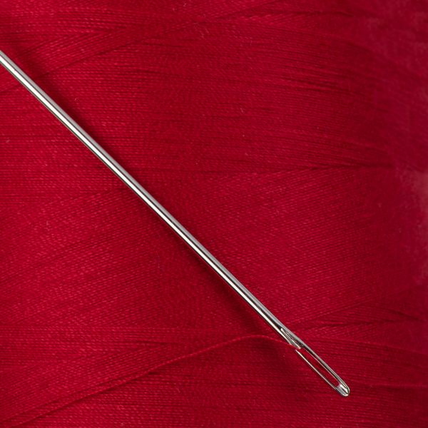 Нитки универсальные Nitka 40/2, 4570 м (5000 ярд) / 1 кат., 114 т.красный