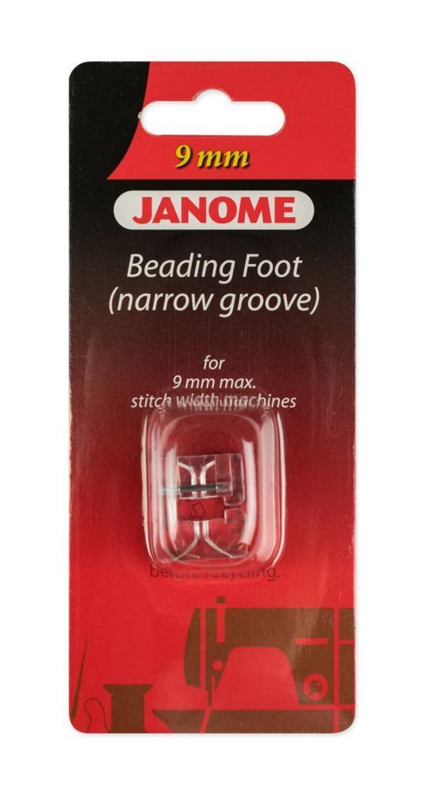 Лапка для швейной машины для бисера и жемчуга не более 2 мм, 9 мм, 202097006, Janome, 1 шт