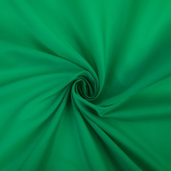 Ткань подкладочная (таффета) 180Т, 57 г/м², 500х152 см, 210 зеленый, Gamma 180Т