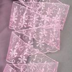 Кружево капроновое 65 мм / 13.7 м, 30011 цв.093(147S) розовый, Kruzhevo