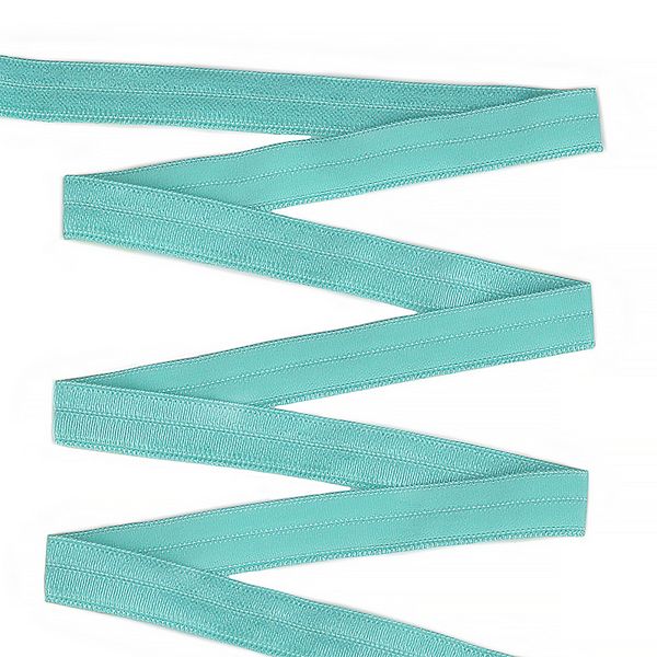 Резинка бельевая (окантовочная) блестящая 12.0 мм / 20 метров, 422 голубой, Lauma