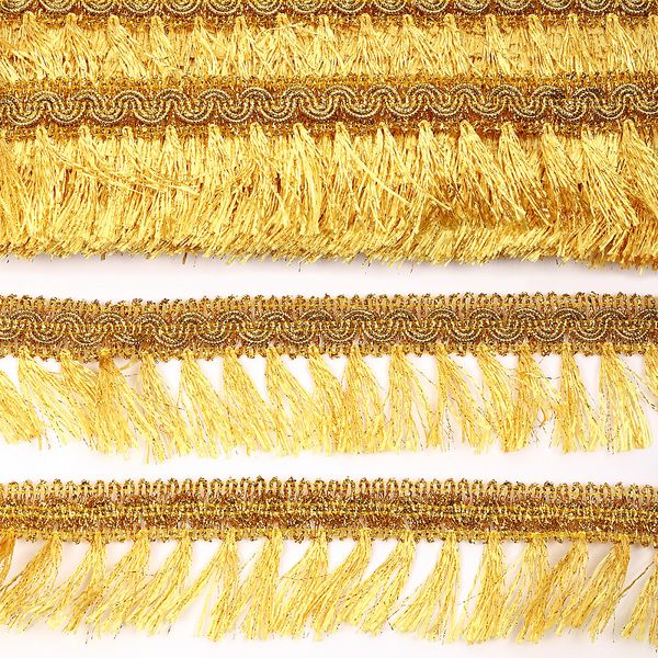 Тесьма отделочная 45 мм / 13.71 метров, TBY 914 цв.золото